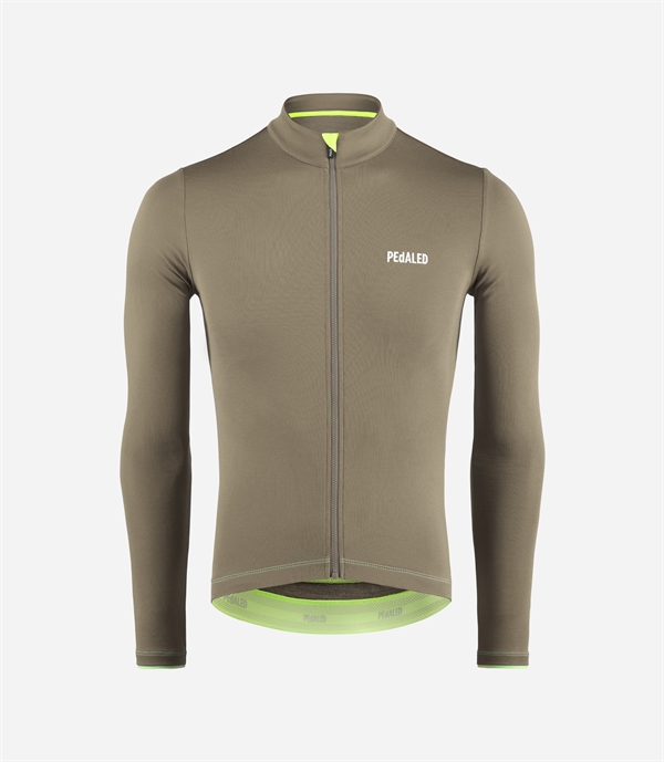 PEdALED Element Longsleeve Merino Jersey - Grey